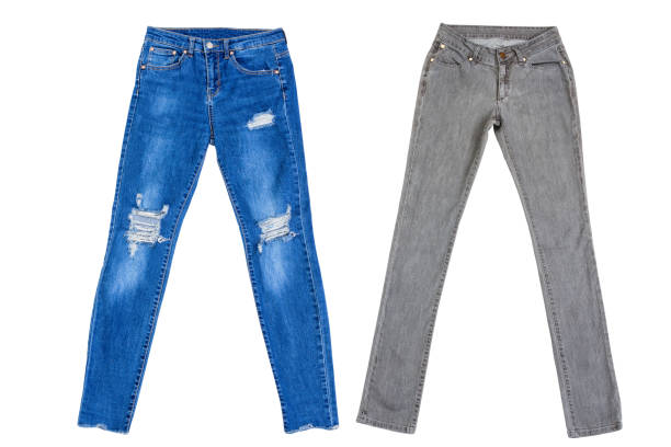 Модные джинсы с удобными боковыми карманами для широких бедер